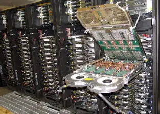 Figure 2. Power 575 supercomputing system.