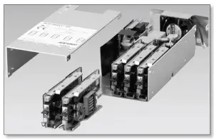 Figure 4. High-density packaging electronic equipment with axial fan (SMPS).